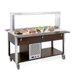 Trolleys for cold buffets