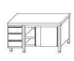 Tables avec des portes dosseret tiroirs a gauche