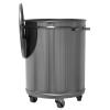 MC1002 dustbin trolley round steel 75-liter PROMOTION -