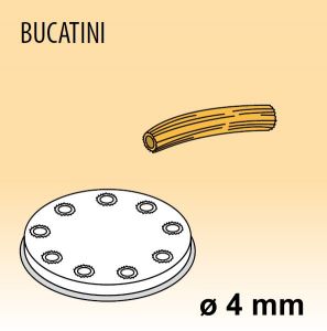 MPFTBU8 Extrusor de aleación latón bronce BUCATINI para maquina para pasta fresca