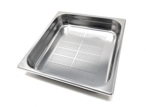 GST2/3P065F Gastronorm Container 2 / 3 h65 perforated stainless steel AISI 304