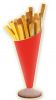 SR007 Patatine fritte - cono patate pubblicitario 3D per gastronomia altezza 180 cm