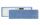 00000666 REPLACEMENT WET DISINFECTION MICROSAFE - BLUE-BLUE