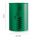 T778002 Gettacarte cilindrico acciaio verde da esterno 22 litri