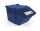 00005143 SPLIT 45 L BIN - BLUE - WITH COVER AND TARG