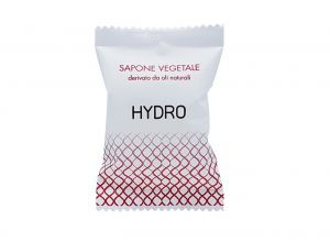 HY-0695 Saponetta 15 gr  cosmetico vegetale e naturale conf. in flow pack  300 pezzi