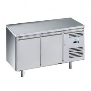 G-SNACK2200TN-FC Table réfrigérée ventilée 2 portes - Temp -2 ° + 8 ° C - Capacité Lt 159