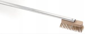 ACH-SP-L Hobby brass bristle brush, aluminum handle 150 cm