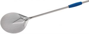 I-17-200 Stainless steel pizza peel ø 17 cm with handle 200 cm