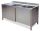 LT1047 Wash Cabinet on stainless steel