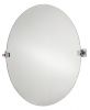 T150012 Miroir acrylique ovale épaisseur 3 mm