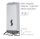 T105038 AISI 304 polished stainless steel soap dispenser Elbow-operated 1,2 l.