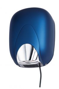 T704300STBL High performance automatic hand dryer blue ABS soft-touch