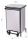 T790640 Stainless steel Wheeled pedal waste bin with front opening