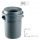 T114110 Grey Plastic Waste bin 80 liters with funnel shaped lid