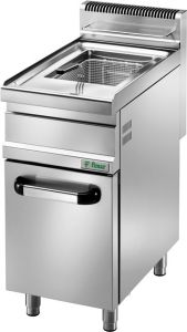 SFM20M Gas fryer on cupboard container 20 liters