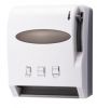 T110536 Lever activated roll towel dispense