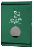 T103071 Dog waste bags dispenser Green steel