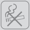 T701027 Plaque pictogramme PVC adhésif Ne pas fumer (multiple de 5)