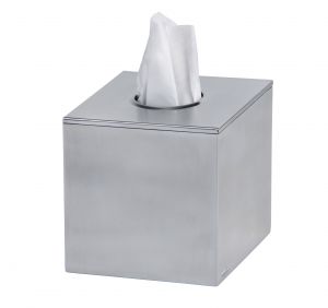 T105057 Polished AISI 304 stainless steel Tissues dispenser square
