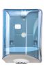 T908124 Center pull paper towel dispenser blue ABS